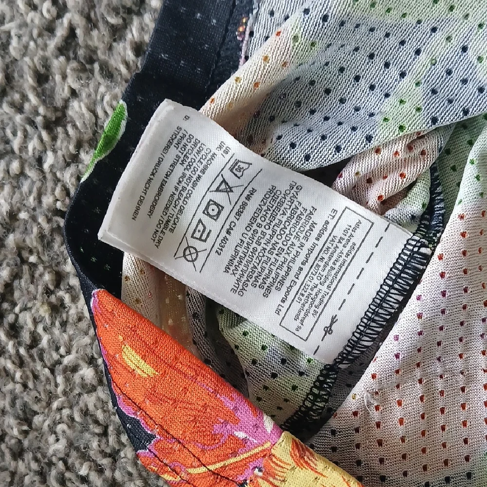 Jeremy Scott x Adidas Floral Leopard Jersey - Black, Orange, Green - Picture 7 of 7